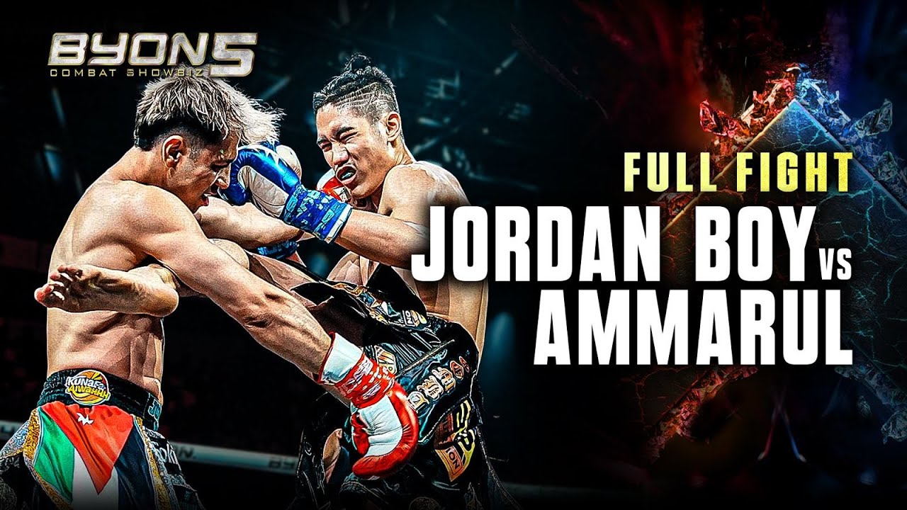 AMMARUL VS JORDAN BOY (BYON COMBAT SHOWBIZ VOL.5)  FREE FIGHT
