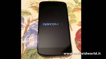 Bootanimation CyanogenMod 12