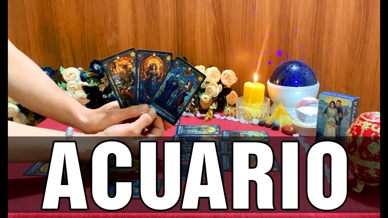 ACUARIO UNA OLA DE FELICIDAD LLEGA LA SUERTE PREPARA ALGO GIGANTE COSECHARÁS RIQUEZA Y VIAJES PRONTO