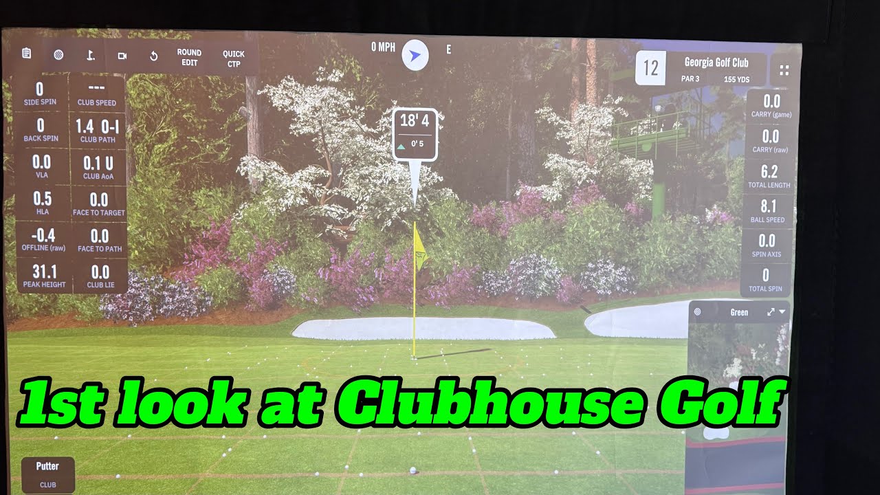 First Look at Clubhouse Golf (we got early access) - YouTube