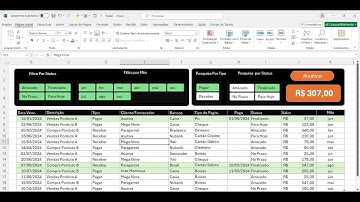Planilha de Contas a Pagar e Receber (Como fazer do zero)