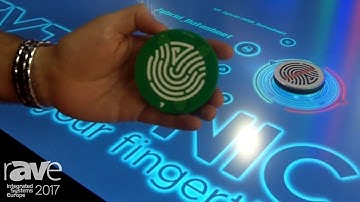 ISE 2017: Zytronic Demos Multi-touch Table