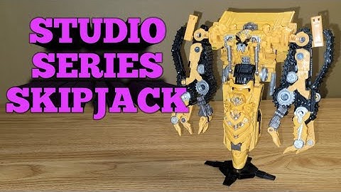 Transformers Studio Series Voyager Class SKIPJACK Review.