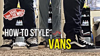 How to style Vans the easy way #vans