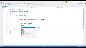 12. دورة دوت نيت كور - أنواع البيانات في سي شارب Data Types in C#