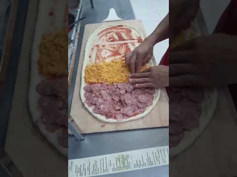 como fazer uma pizza trem video aula passo a passo