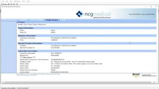 Perfect Care EHR 3.4.41 Insurance Claim Status