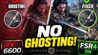 Crimson Desert – RX 6600 Benchmark | Best Settings + FSR4 (No Ghosting!)