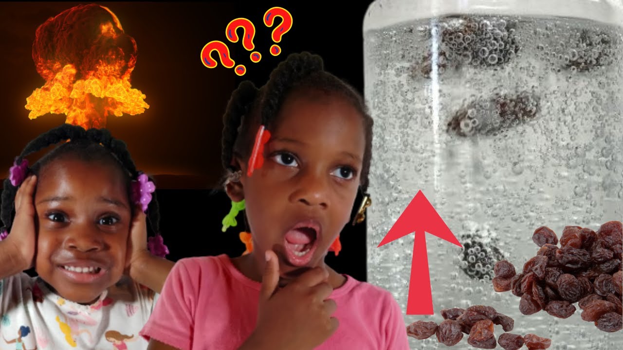 Dancing Raisins Experiments Easy DIY Science Experiments for kids