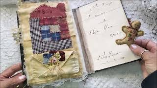 Progress on my Roxys Journal of Stitchery