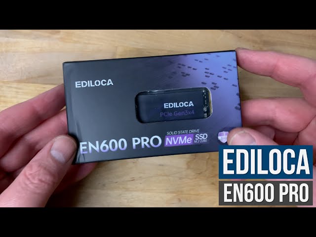 Ediloca EN600 PRO NVME SSD Review and Speed Test - YouTube