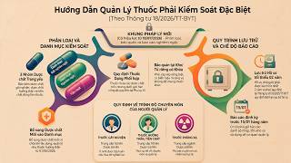 Bàn luận điểm mới của thông tư 18/2026/TT-BYT thuốc và nguyên liệu làm thuốc phải kiểm soát đặc biệt