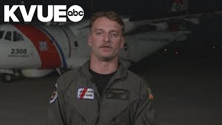 Coast Guard rescue swimmer credited with saving 165 people from Kerrville flood