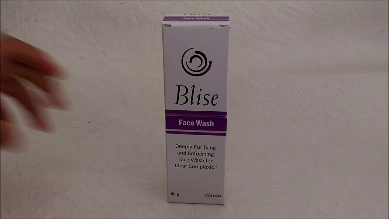 English Review of Blise Face wash YouTube
