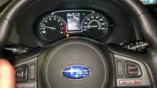 How to Disable Eyesight In 2018 Subaru Forester and Still Use Cruise Control