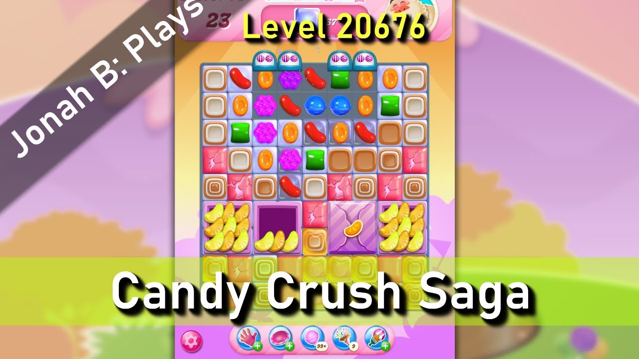 Candyページ Candy Crush Saga Level 20676 - YouTube