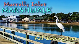 Murrells Inlet Marshwalk Full Walking Tour w/ Narration   Murrells Inlet, SC
