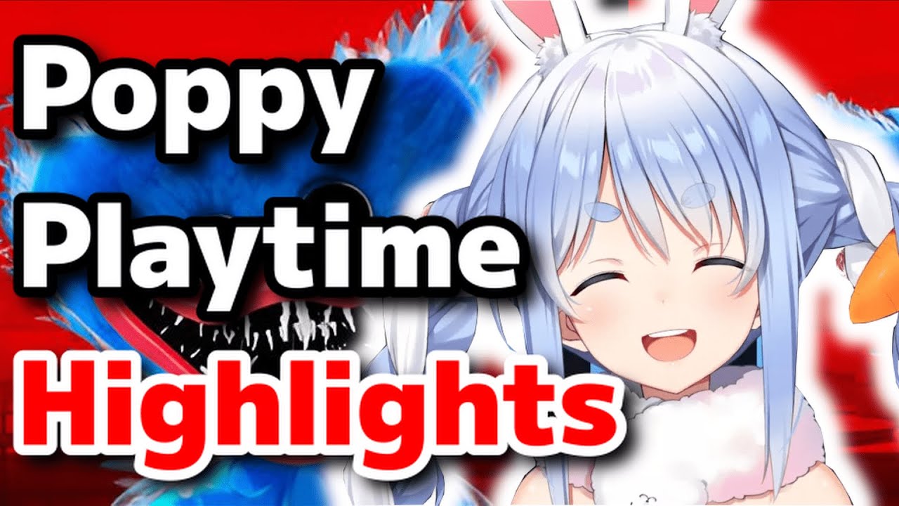 Pekora Poppy Playtime Chapter1 Highlights!!【Eng sub/Hololive】