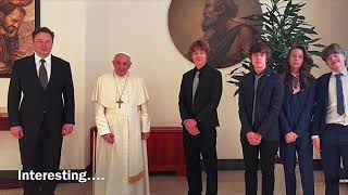 Elon Musk & Pope Francis Interesting Visit!! screenshot 5