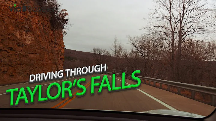 Driving Through Taylor's Falls, Minnesota (4K)