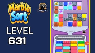 Marble Sort level 631 walkthrough solution