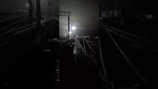 работа составителя поездов в ночное время