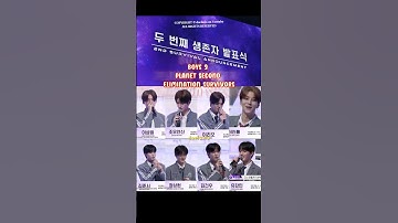 Boys 2 planet second elimination #sangwon #anxin #leeleo #xinlong #junseo #sanghyeon #geonwoo