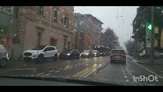 تساقط الثلوج ببلونيا #ايطاليا#  LA NEVE A BOLOGNA  ITALIA