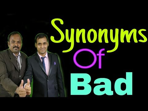 vocabulary-development-in-english-:-synonyms-of-bad