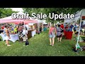 Craft Sale Update...