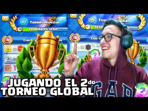 JUGANDO EL TERCER TORNEO MUNDIAL PROBANDO MAZOS! + SORTEOS ACTIVOS😎 | CLASH ROYALE 🔥