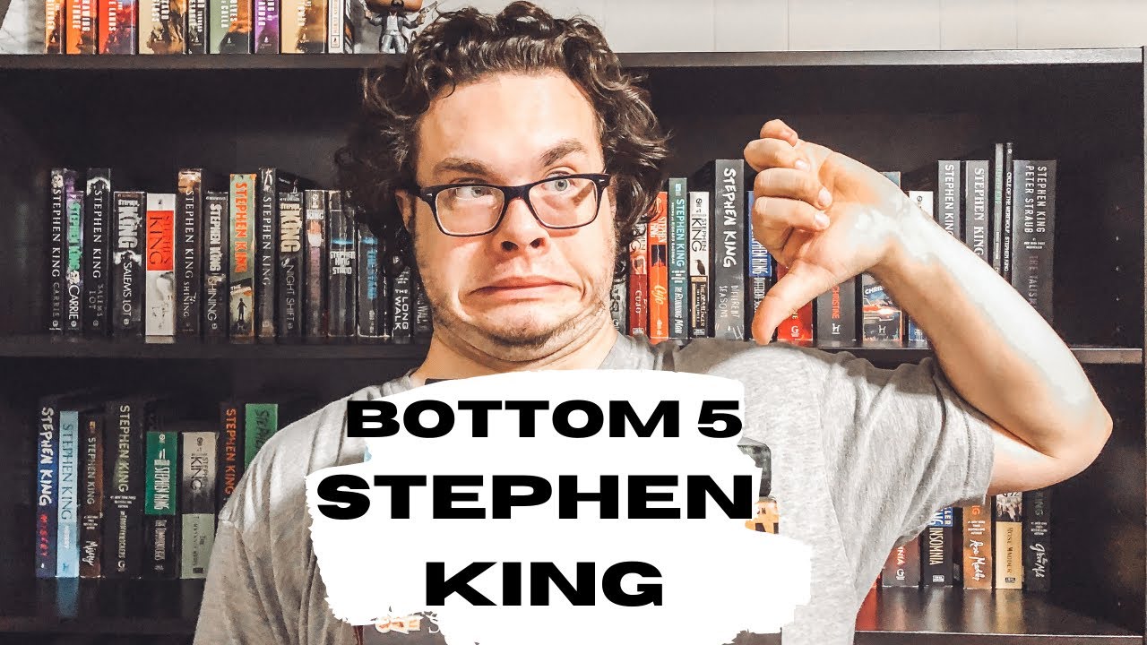 WORST STEPHEN KING BOOKS I'VE READ SO FAR | bottom 5 out of 40 SK books