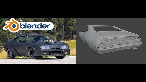 Interceptor - Rear Panel Completion Part 2 in Blender