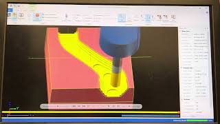 Mastercam 3D Toolpath - Project 5 (Toolpath)