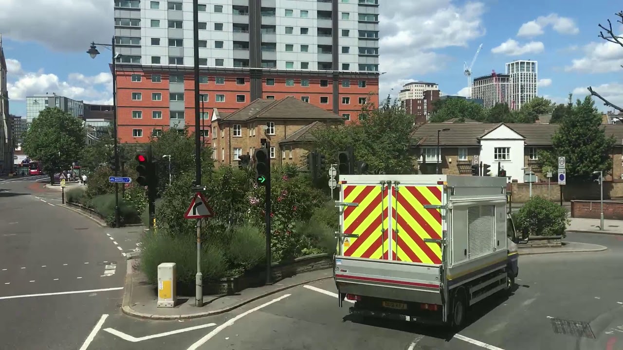 Route Visual | Bus Route 344: Clapham Junction to Liverpool Street | 2540 (YY16YKG)