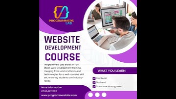 𝐖𝐞𝐛 𝐃𝐞𝐯𝐞𝐥𝐨𝐩𝐦𝐞𝐧𝐭 𝐀𝐧𝐝 𝐖𝐞𝐛 𝐃𝐞𝐬𝐢𝐠𝐧𝐢𝐧𝐠 𝐂𝐨𝐮𝐫𝐬𝐞 𝐈𝐧 𝐑𝐚𝐰𝐚𝐥𝐩𝐢𝐧𝐝𝐢 𝐈𝐬𝐥𝐚𝐦𝐚𝐛𝐚𝐝 𝟐𝟎𝟐𝟒