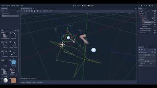 (Godot 3) GDScript IK progress 1