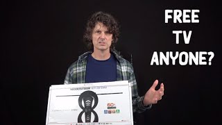 Clearstream 2MAX  TV Antenna - Indoor or Outdoor setup and review