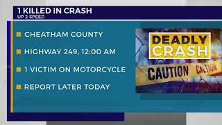Motorcyclist dies after crash in Cheatham County