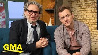 Taron Egerton's brilliant solution for fake tooth dilemma