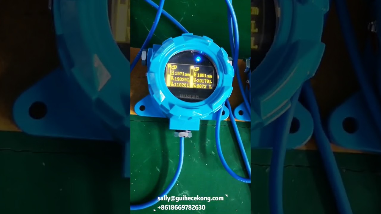 Automatic tank gauge for petrol staiton