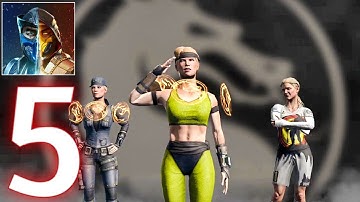 Mortal Combat -Android Gameplay Walkthrough Part 5 Sonya Blade (Android/iOS)