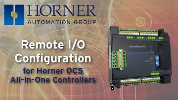 Remote I/O Configuration for Horner OCS All-in-one Controllers