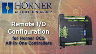 Remote I/O Configuration for Horner OCS All-in-one Controllers