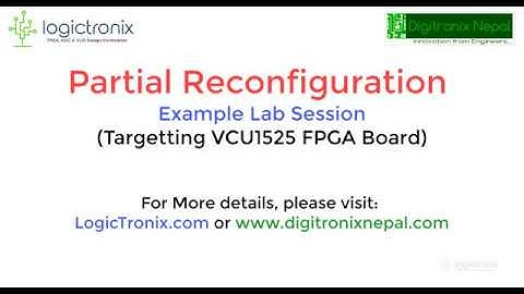 Partial Reconfiguration with Xilinx VIVADO tool-An Example Design