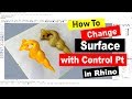 How to Create Organic Surface in Rhino (2019): Rhino 3D CAD Technique #25