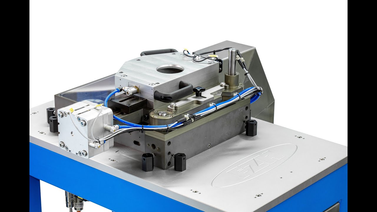 Spanlose Rohrtrennanlage horizontaler Aufbau