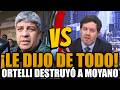 ORTELLI ESTALLÓ CONTRA MOYANO POR ATACAR A MILEI Y LE DIJO DE TODO