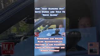 MOVE ALONG | COP JUST HANGING ON HIS PHONE #SHORTS