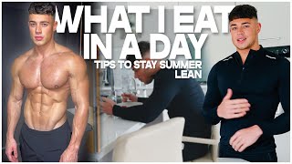FULL DAY OF EATING // TIPS TO STAY SUMMER LEAN
